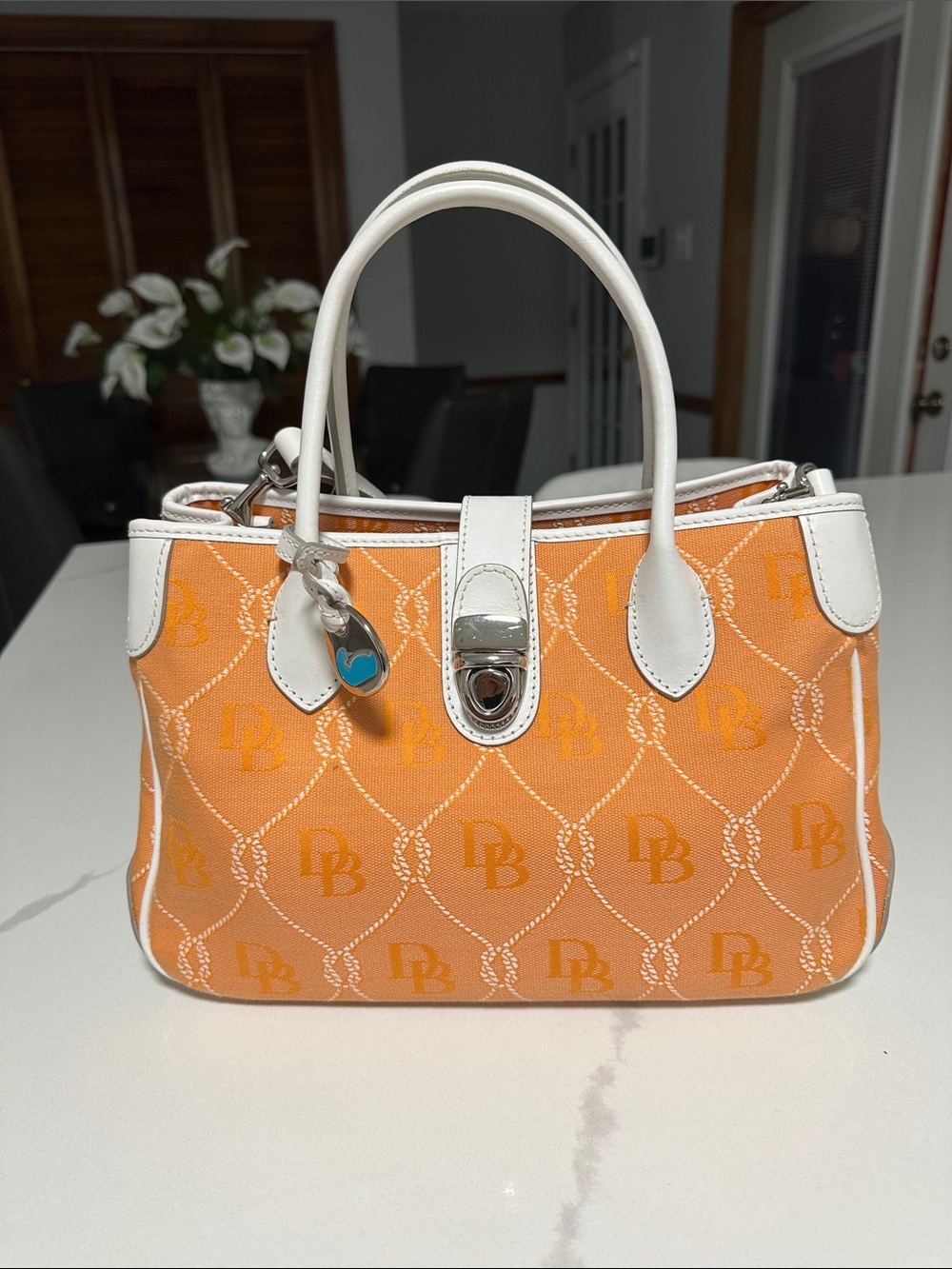 Dooney & Bourke Orange Satchel